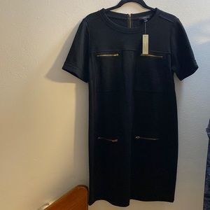 J. Crew Little Black Dress with Zipper Detail
